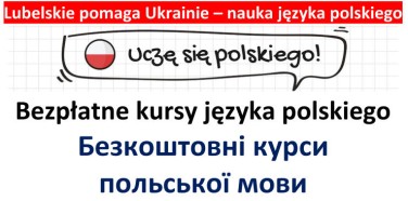 Obrazek dla: Szkolenia z języka polskiego dla osób dorosłych które przybyły z Ukrainy