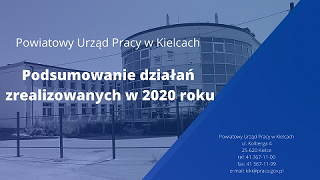 Zdjęcie artykułu Podsumowanie działań realizowanych w 2020 roku